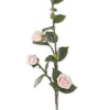 Aldik Home Natural Touch Silk Flowers | Artificial Tree Branches<Camellia Stem 30 in. Pink