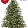 Aldik Home Pre Lit Christmas Trees<Deluxe Canyon Spruce Always Lit 7.5 FT