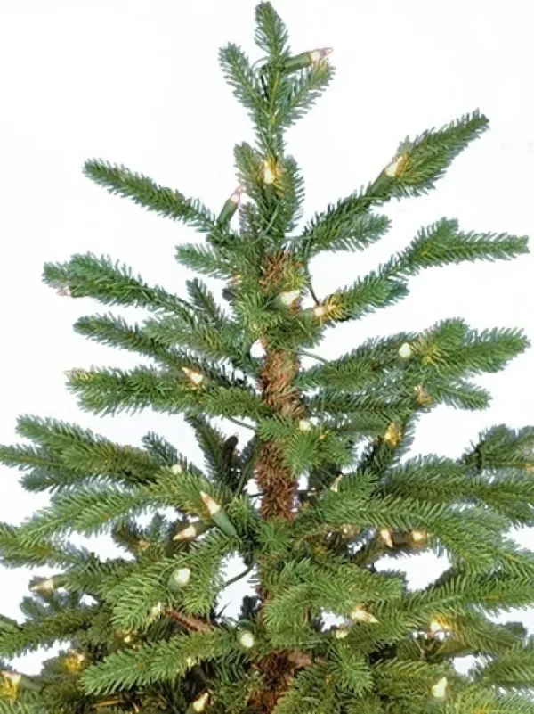 Aldik Home Small Christmas Trees | Clearance Christmas Trees<Deluxe Canyon Spruce Always Lit 3 FT