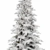 Aldik Home Pre Lit Christmas Trees | Flocked Christmas Trees<Flocked Arctic 7.5 Feet