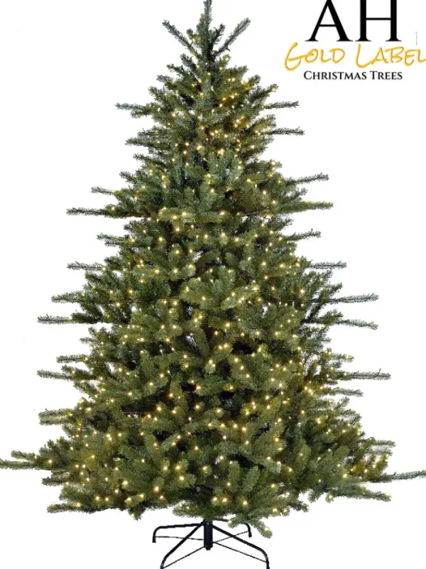 Aldik Home Pre Lit Christmas Trees<Grand Spruce LED 9 Feet
