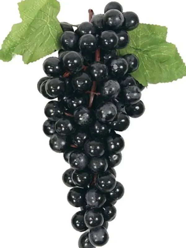 Aldik Home Fruit And Vegetables<Grape Cluster 11 in. Black
