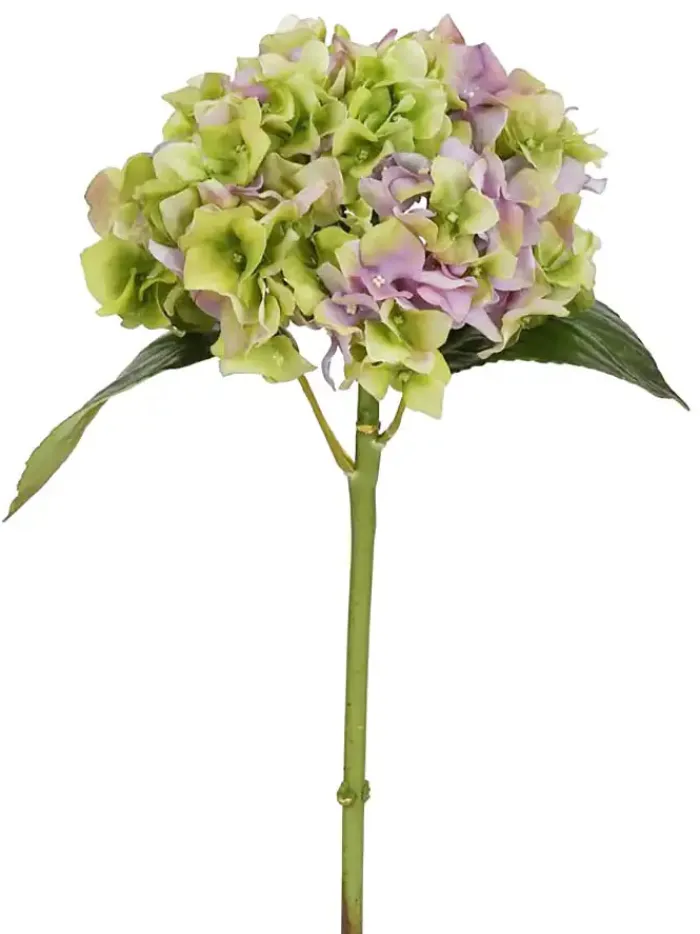 hydrangea__in_lavendergre_0.webp Aldik Home Natural Touch Silk Flowers<Hydrangea 18 in. Lavender/Green