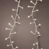 Aldik Home Outdoor Christmas Lights<LEDs Connect Compact 36 FT - 500 Lights (Clear Warm White)