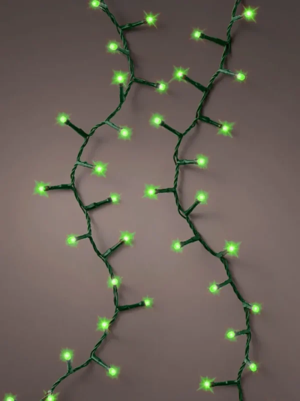 Aldik Home Outdoor Christmas Lights<LEDs Connect Compact 36 FT - 500 Lights (Green)