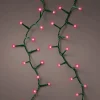 Aldik Home Outdoor Christmas Lights<LEDs Connect Compact 36 FT - 500 Lights (Pink)
