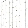 Aldik Home Outdoor Christmas Lights<LEDs Connect Curtains 5 x 10 FT - 300 Lights (Warm White)