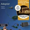 Aldik Home Outdoor Christmas Lights<LEDs Connect 12W Transformer