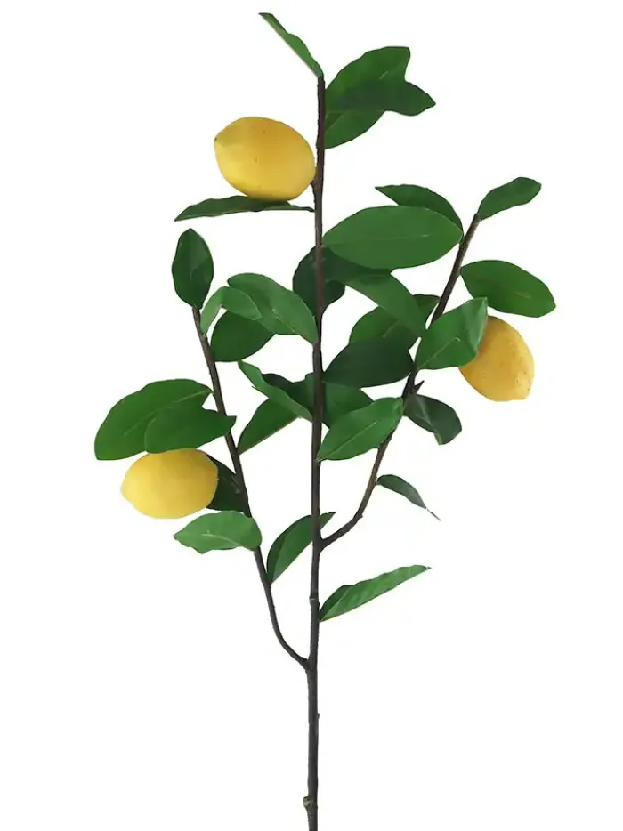lemon_pick__in_0.webp Aldik Home Fruit And Vegetables | Artificial Tree Branches<Lemon Pick 39 in.
