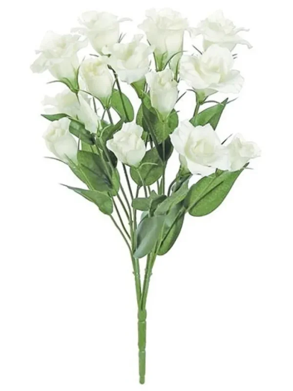 Aldik Home Flowering Bushes<Lisianthus Bush 20.5 in. Cream