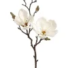 Aldik Home Artificial Tree Branches<Magnolia Spray 19 in. Cream