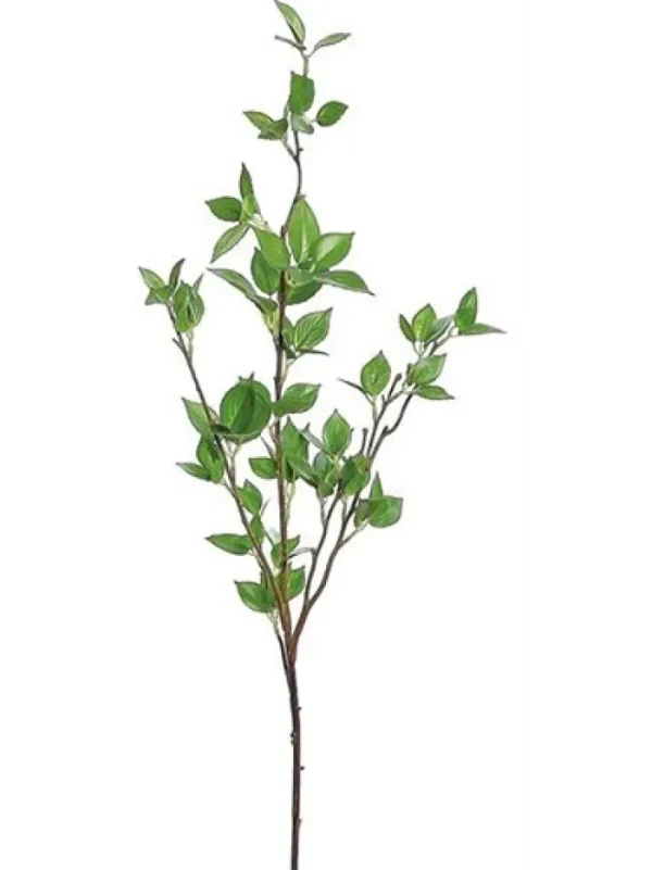 Aldik Home Artificial Tree Branches<Mini Birch Leaf 39 in. Green