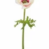 Aldik Home Natural Touch Silk Flowers<Natural Touch Anemone 17.5 in. Pink / Green