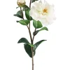 Aldik Home Natural Touch Silk Flowers<Natural Touch Camellia 28.5 in. White