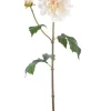 Aldik Home Natural Touch Silk Flowers<Natural Touch Dahlia 25 in. Beige