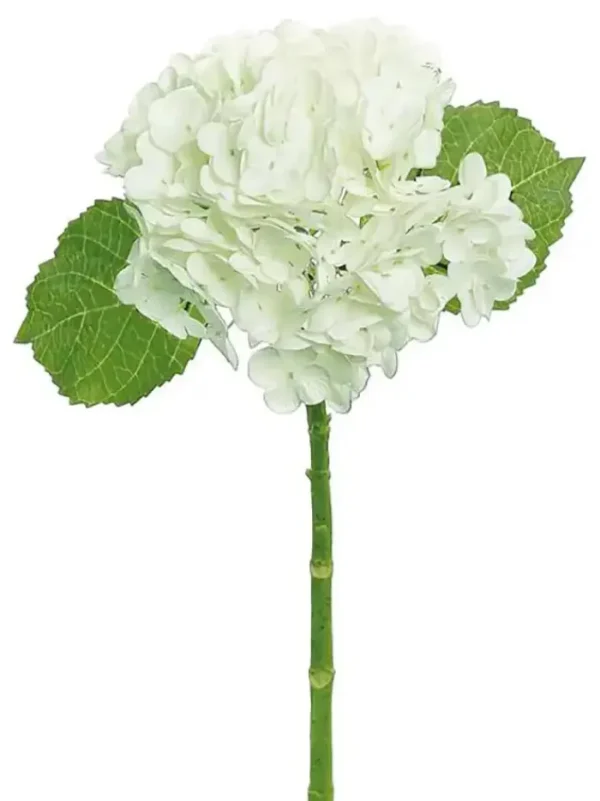 Aldik Home Natural Touch Silk Flowers<Natural Touch Hydrangea 20 in. White