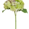 Aldik Home Natural Touch Silk Flowers<Natural Touch Hydrangea 21 in. Lavender / Green