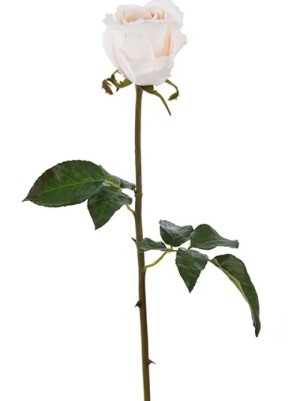 Aldik Home Natural Touch Silk Flowers | Silk Roses<Natural Touch Rose Bud Pick 20.5 in. Light Pink