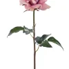 Aldik Home Natural Touch Silk Flowers | Silk Roses<Natural Touch Rose Dutchess Open 20 in. Deep Lavender