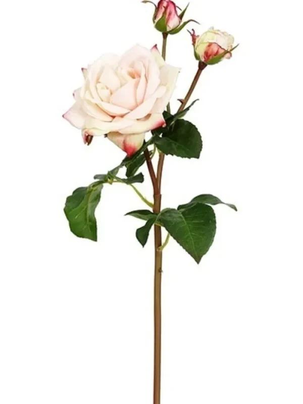 Aldik Home Silk Roses | Natural Touch Silk Flowers<Natural Touch Rose Sweet Juliet 22 in. Light Pink