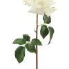 Aldik Home Natural Touch Silk Flowers | Silk Roses<Natural Touch Rose Westminster 20.5 in. White