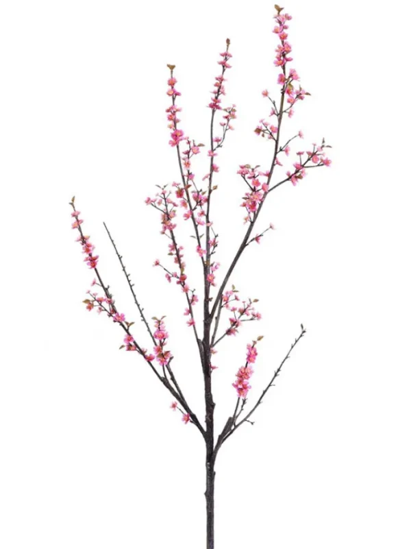 Aldik Home Artificial Tree Branches<Plum Blossom Branch 52 in. Pink