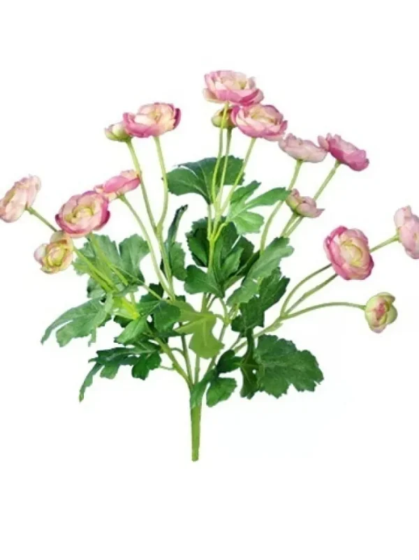 Aldik Home Flowering Bushes<Ranunculus Bush 13 in. Pink