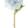 Aldik Home Natural Touch Silk Flowers<Real Touch Hydrangea 20 in. Blue
