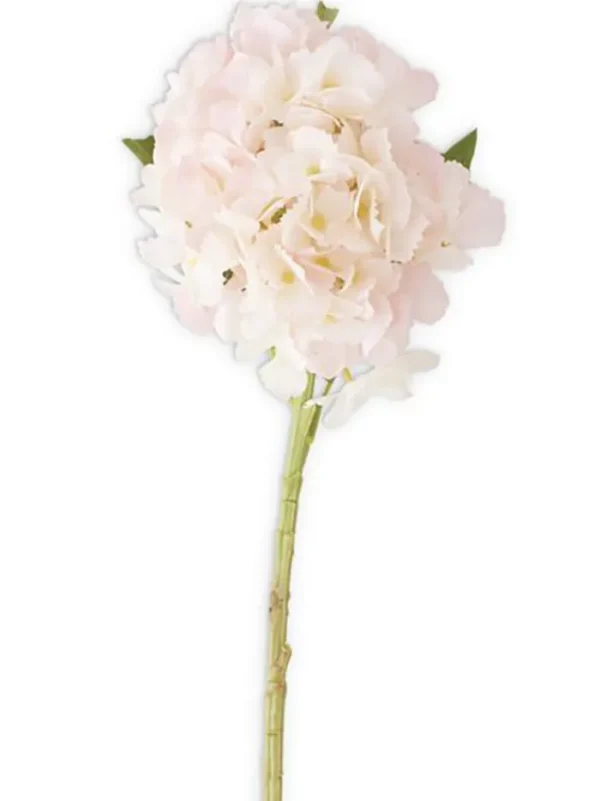 Aldik Home Natural Touch Silk Flowers<Real Touch Hydrangea 20 in. Pink