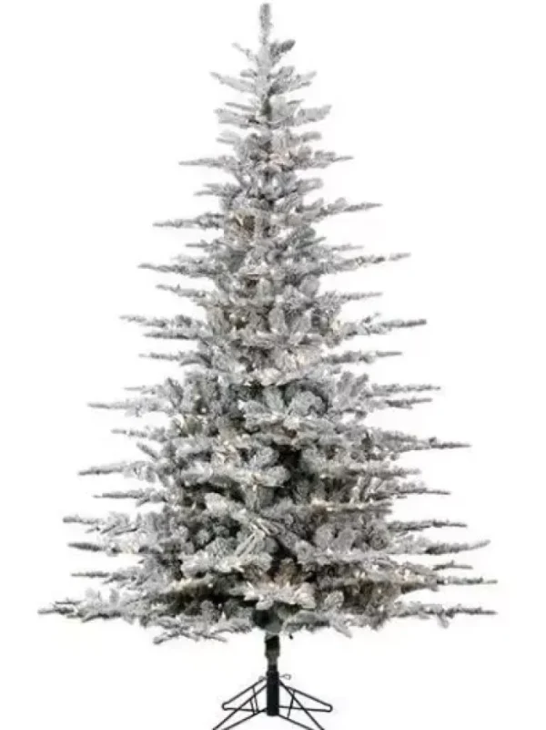 Aldik Home Flocked Christmas Trees | Tall Christmas Trees<Ridgeville Balsam 12 FT