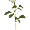 Aldik Home Silk Roses<Rose Bud 19.5 in. White