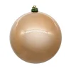 Aldik Home Seamless Shatterproof Ornaments<Seamless Shatterproof Cafe Latte 6 in. - Case of 24