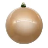 Aldik Home Seamless Shatterproof Ornaments<Seamless Shatterproof Cafe Latte 8 in. - Case of 12