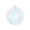 Aldik Home Seamless Shatterproof Ornaments<Seamless Shatterproof Iridescent White 4 in. - Case of 72