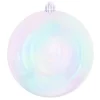 Aldik Home Seamless Shatterproof Ornaments<Seamless Shatterproof Iridescent White 10 in. - Case of 8
