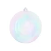 Aldik Home Seamless Shatterproof Ornaments<Seamless Shatterproof Iridescent White 4.75 in. - Case of 48