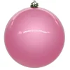 Aldik Home Seamless Shatterproof Ornaments<Seamless Shatterproof Pearl Pink 10 in. - Case of 8