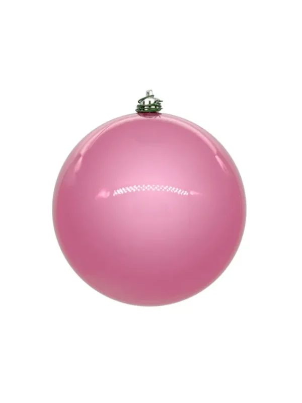Aldik Home Seamless Shatterproof Ornaments<Seamless Shatterproof Pearl Pink 4.75 in. - Case of 48