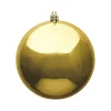 Aldik Home Seamless Shatterproof Ornaments<Seamless Shatterproof Shiny Gold 6 in. - Case of 24