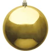 Aldik Home Seamless Shatterproof Ornaments<Seamless Shatterproof Shiny Gold 10 in. - Case of 8