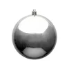 Aldik Home Seamless Shatterproof Ornaments<Seamless Shatterproof Shiny Silver 4.75 in. - Case of 48