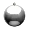 Aldik Home Seamless Shatterproof Ornaments<Seamless Shatterproof Shiny Silver 6 in. - Case of 24
