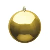 Aldik Home Seamless Shatterproof Ornaments<Seamless Shatterproof Shiny Gold 4.75 in. - Case of 48