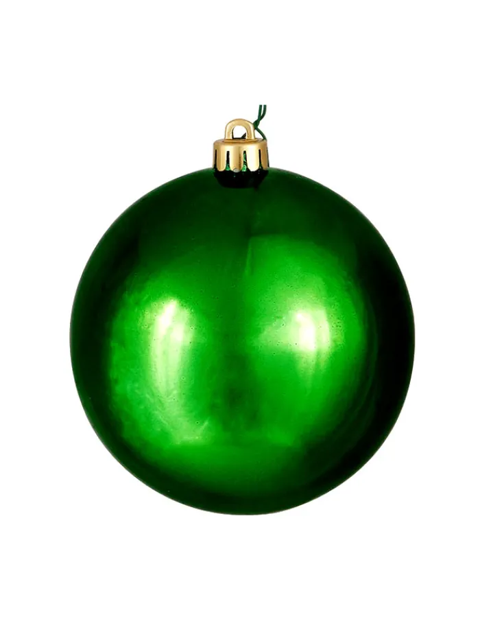 seamless_shatterproof_shi_0-4.webp Aldik Home Seamless Shatterproof Ornaments<Seamless Shatterproof Shiny Green 6 in. - Case of 24