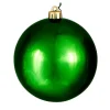 Aldik Home Seamless Shatterproof Ornaments<Seamless Shatterproof Shiny Green 8 in. - Case of 12