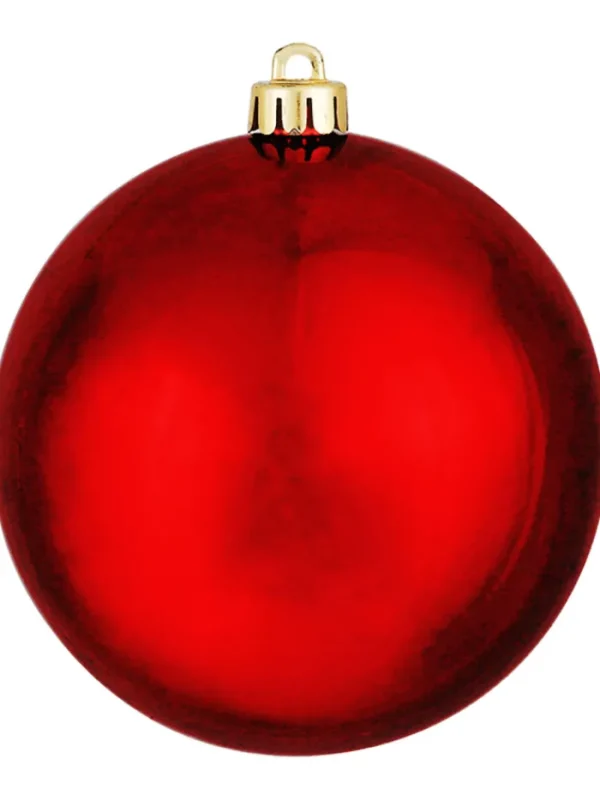 Aldik Home Seamless Shatterproof Ornaments<Seamless Shatterproof Shiny Red 16 in.