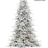 Aldik Home Clearance Christmas Trees | Flocked Christmas Trees<Snowy Bryce Canyon LED 9 FT