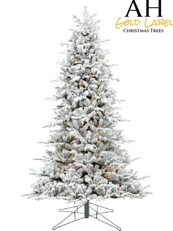 Aldik Home Clearance Christmas Trees | Flocked Christmas Trees<Snowy Bryce Canyon LED 9 FT