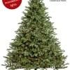 Aldik Home Pre Lit Christmas Trees<Virginia Fir Always Lit 9 FT