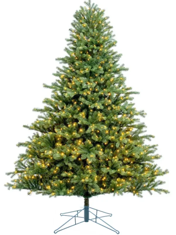Aldik Home Pre Lit Christmas Trees | Tall Christmas Trees<Virginia Fir LED 7.5 FT - Color Switch
